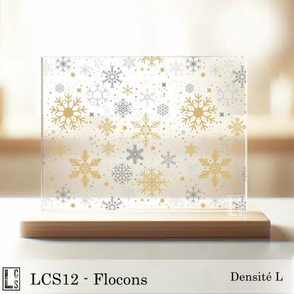 acrylique flocons