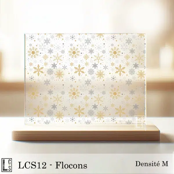 acrylique flocons