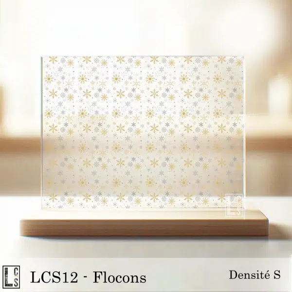 acrylique flocons