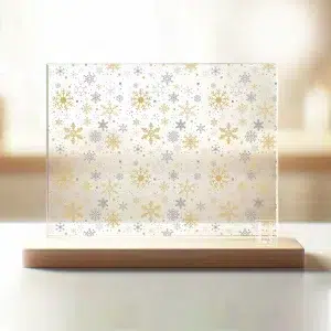 acrylique flocons