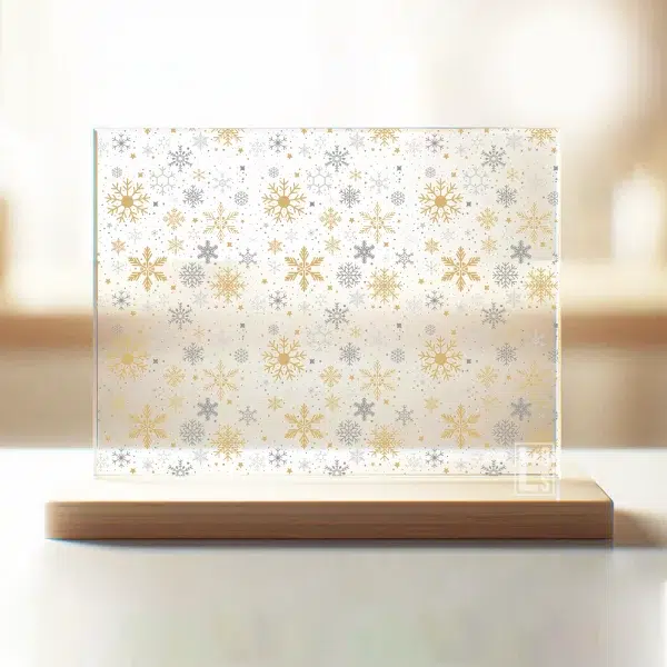 acrylique flocons