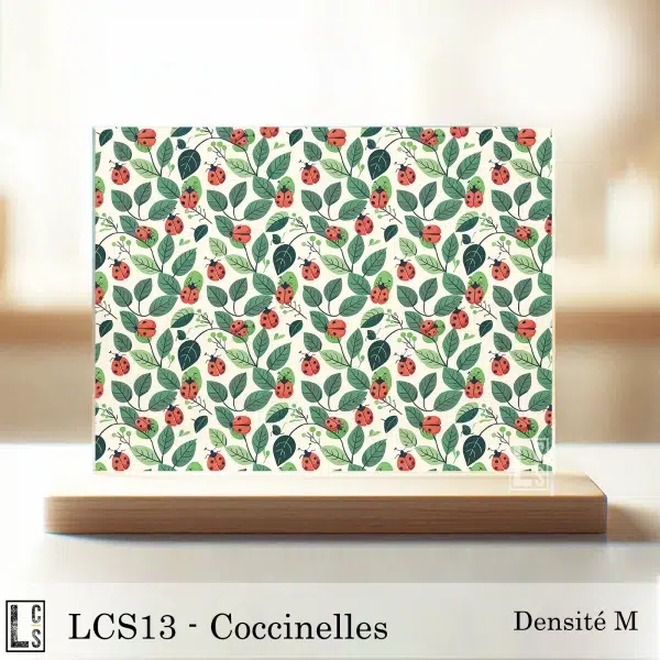 acrylique coccinelles