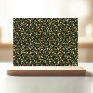 acrylique poinsettias