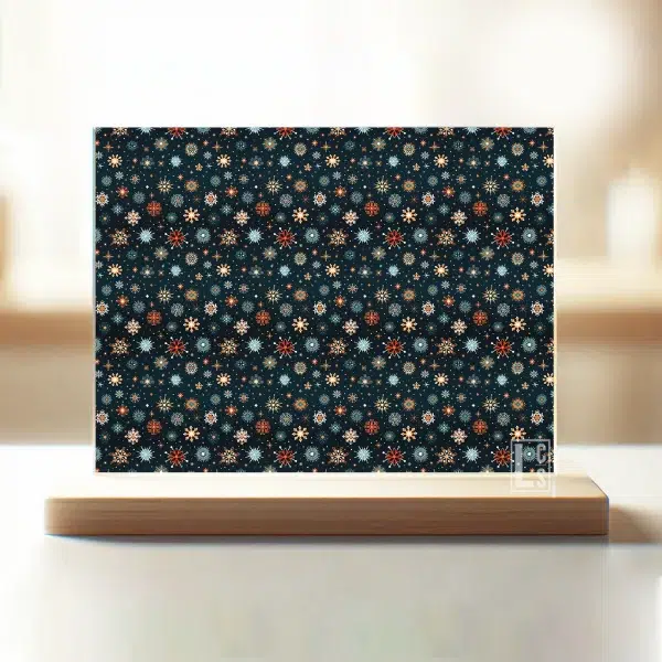 acrylique flocons