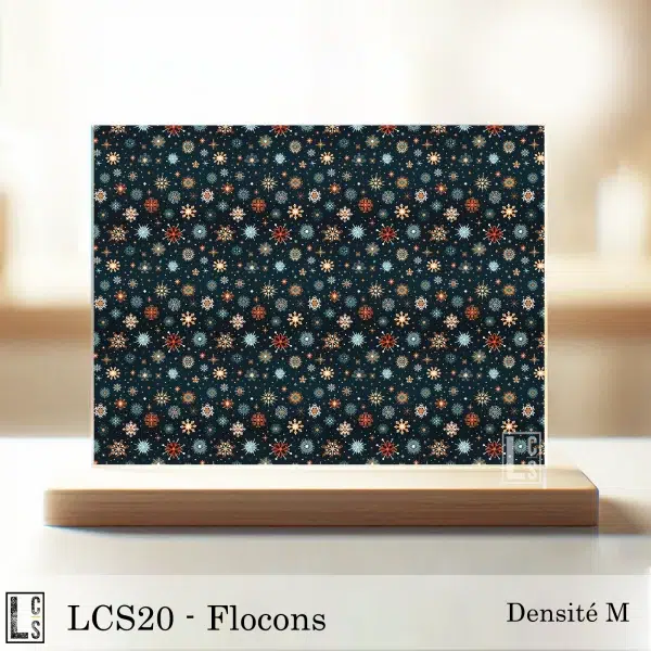 acrylique flocons