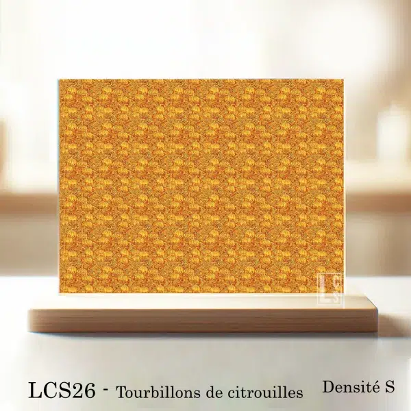 acrylique tourbillons de citrouilles