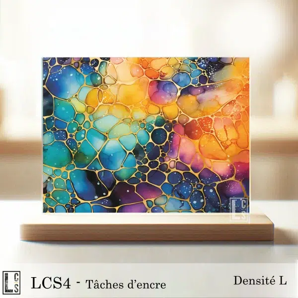 acrylique tâches encre