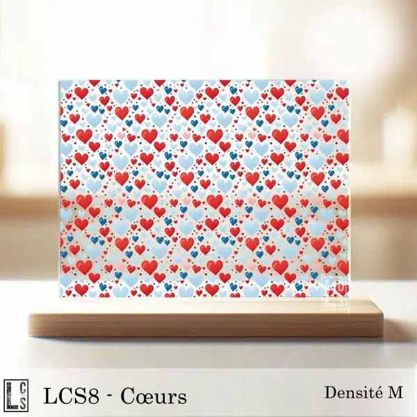 acrylique Cœurs