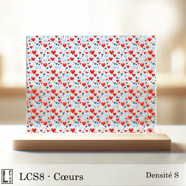 acrylique Cœurs