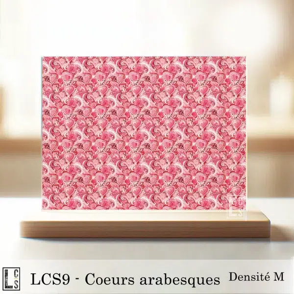 acrylique Cœurs