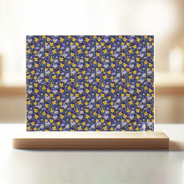 acrylique capucines