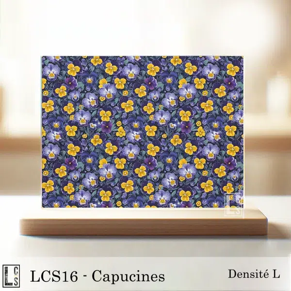 acrylique capucines