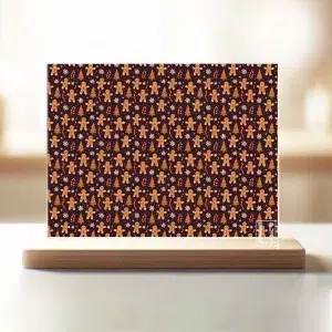 acrylique bonhomme pain d'épice