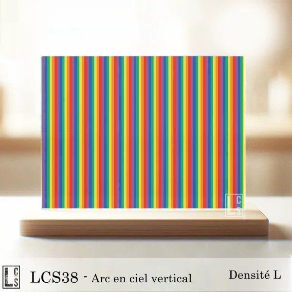 Arc en ciel vertical