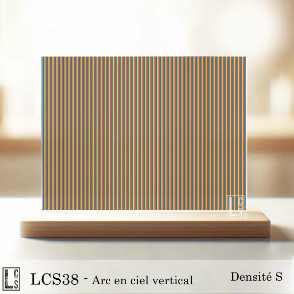 Arc en ciel vertical