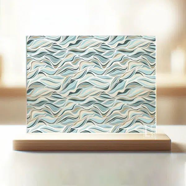 Vagues bleues