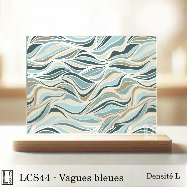 Vagues bleues