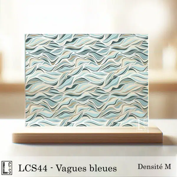 Vagues bleues