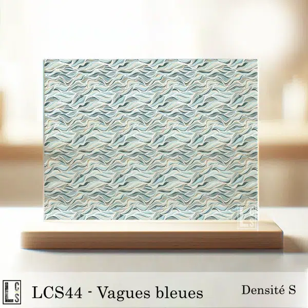 Vagues bleues