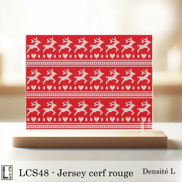 Jersey cerf rouge