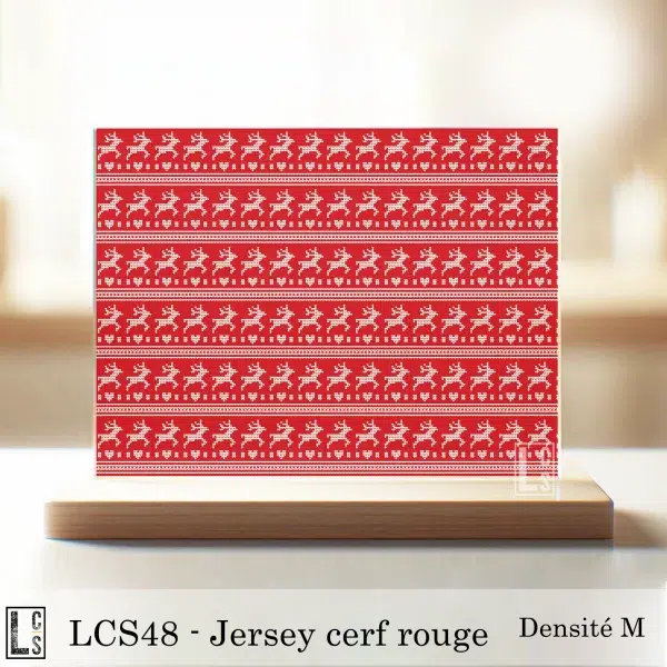 Jersey cerf rouge