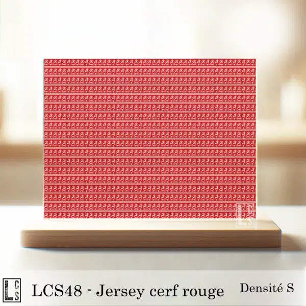 Jersey cerf rouge